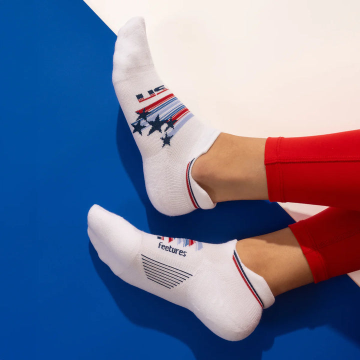 SPANGLED ELITE LIGHT CUSHION TAB SOCKS