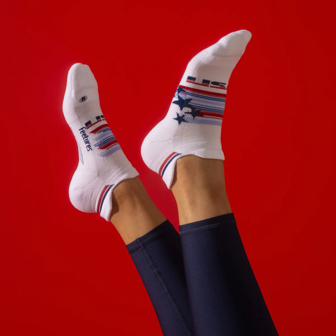 SPANGLED ELITE LIGHT CUSHION TAB SOCKS