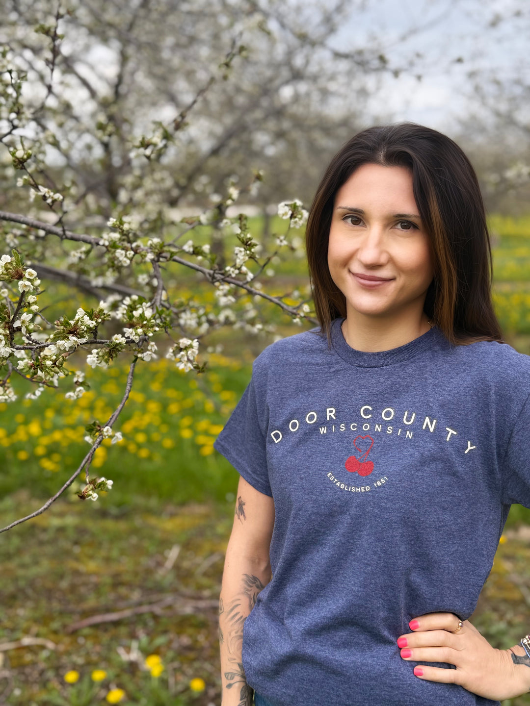 DOOR COUNTY CHERRIES TEE SHIRT