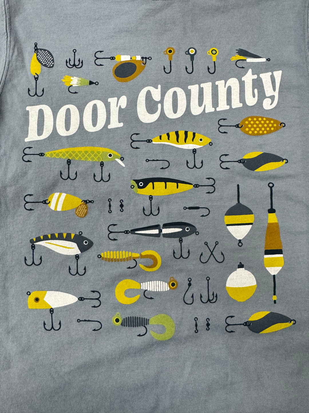 YOUTH DOOR COUNTY FISHING LURES T-SHIRT