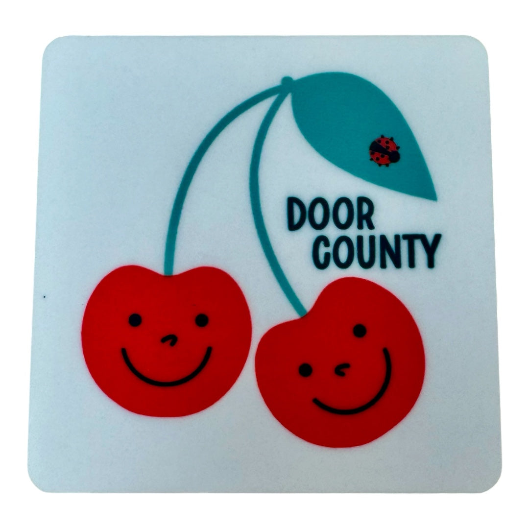 DOOR COUNTY HAPPY CHERRIES MAGNET