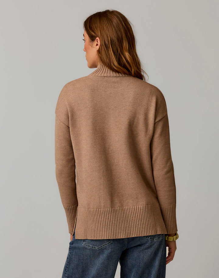 WOODWARD DARK BARLEY SWEATER