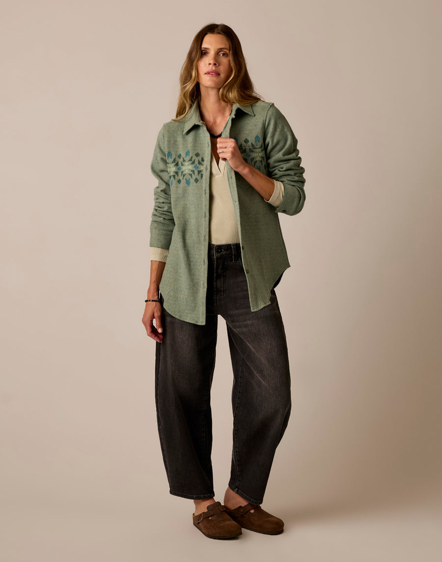 FAIRBANKS LAUREL MOTIF SUPERSOFT SHIRT