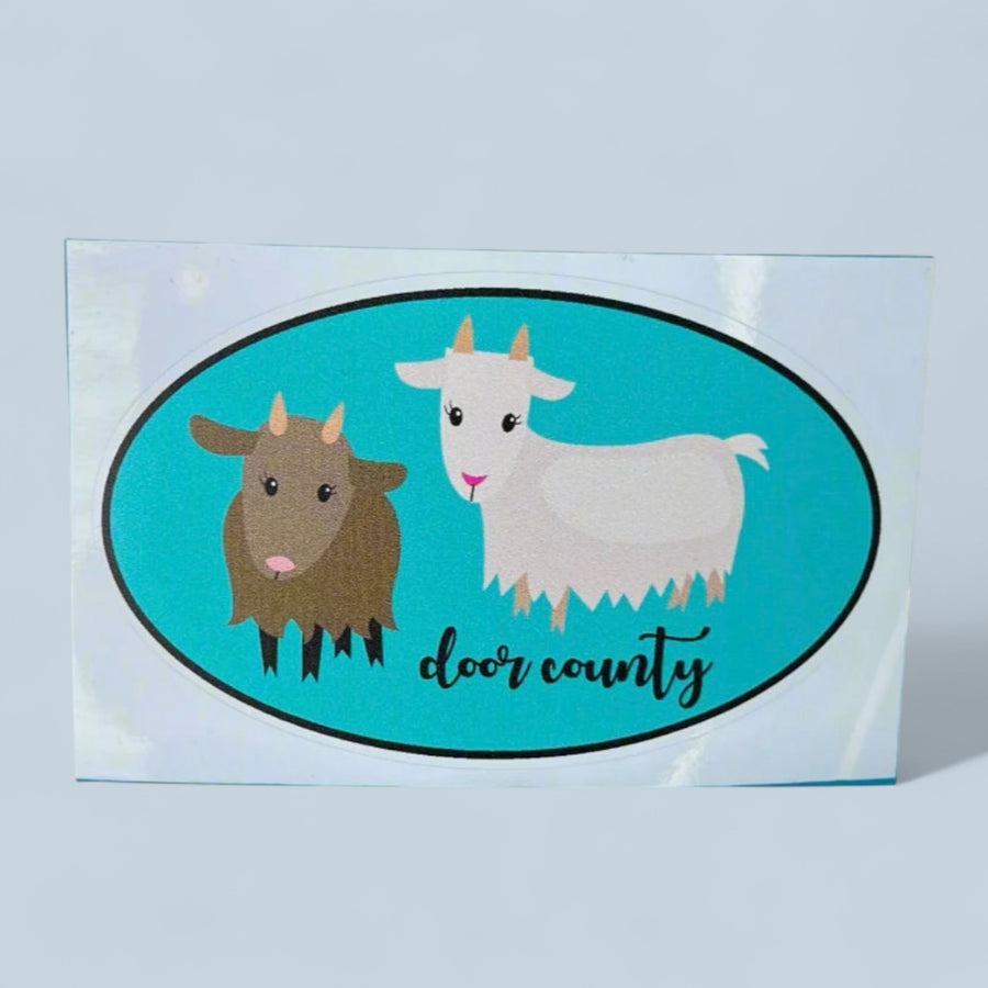 DOOR COUNTY GOATS STICKER
