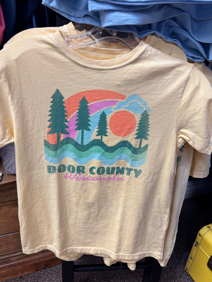 YOUTH BUTTER DOOR COUNTY SUMMER PARKS TEE