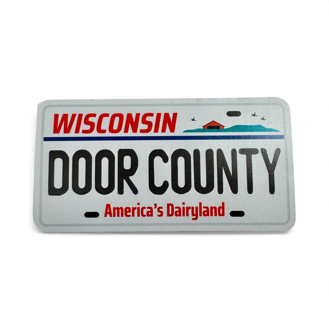 DOOR COUNTY LICENSE PLATE STICKER