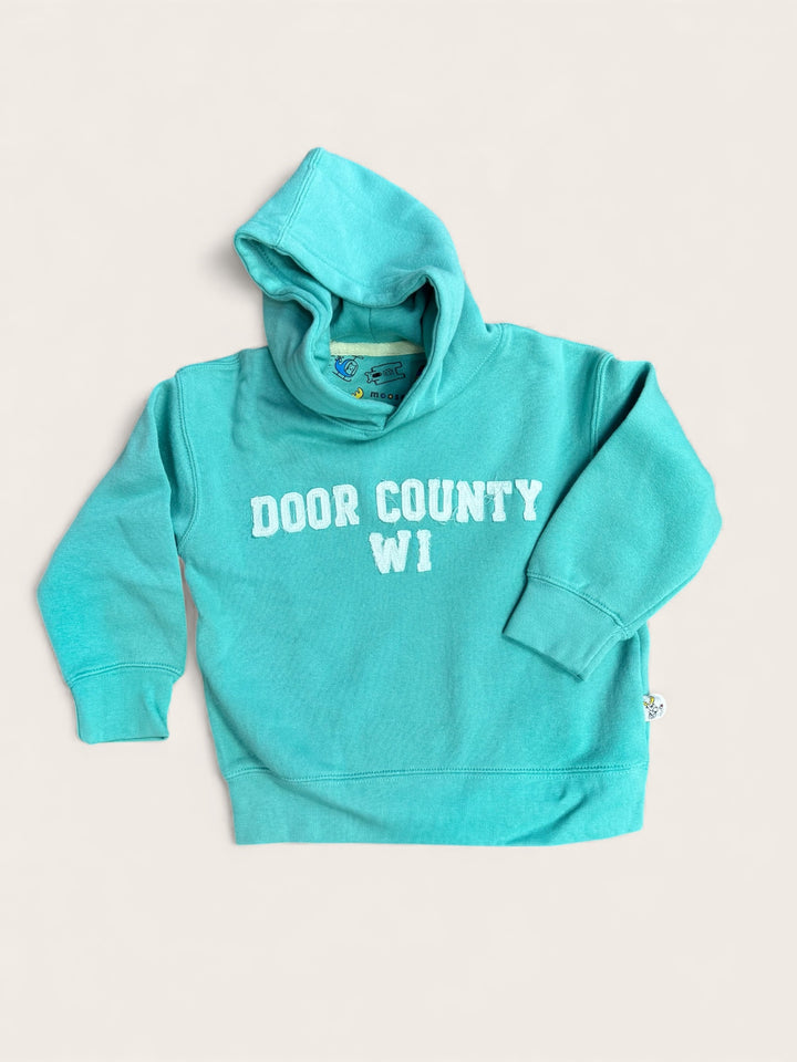 YOUTH DOOR COUNTY WI APPLIQUE HOODIE