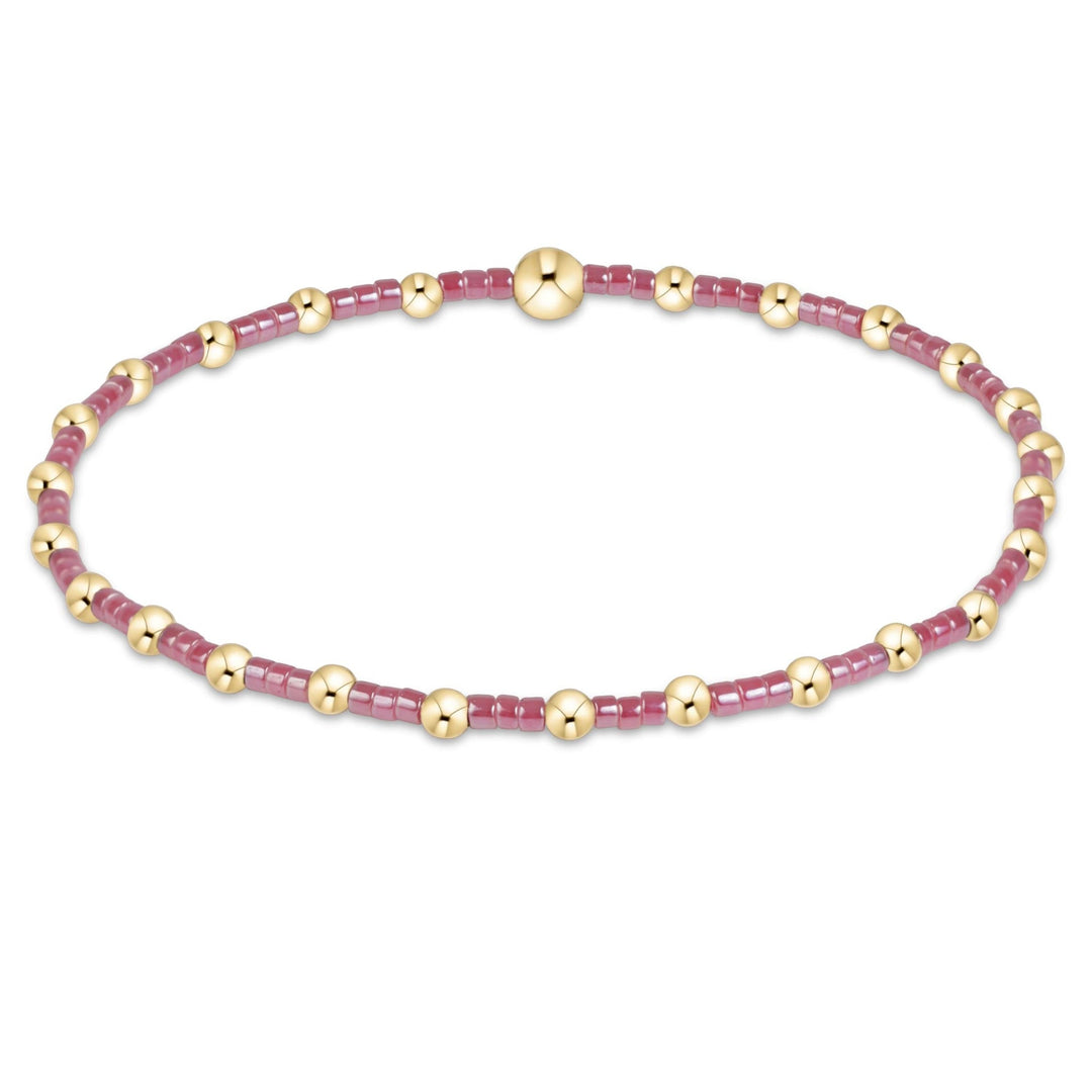 PINK CHAMPAGNE HOPE SINCERITY BRACELET
