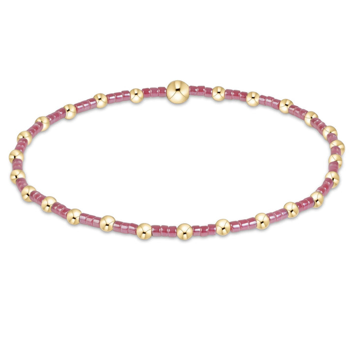 PINK CHAMPAGNE HOPE SINCERITY BRACELET