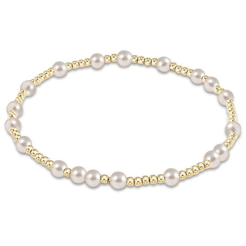 PEARL HOPE UNWRITTEN 4MM BEAD BRACELET
