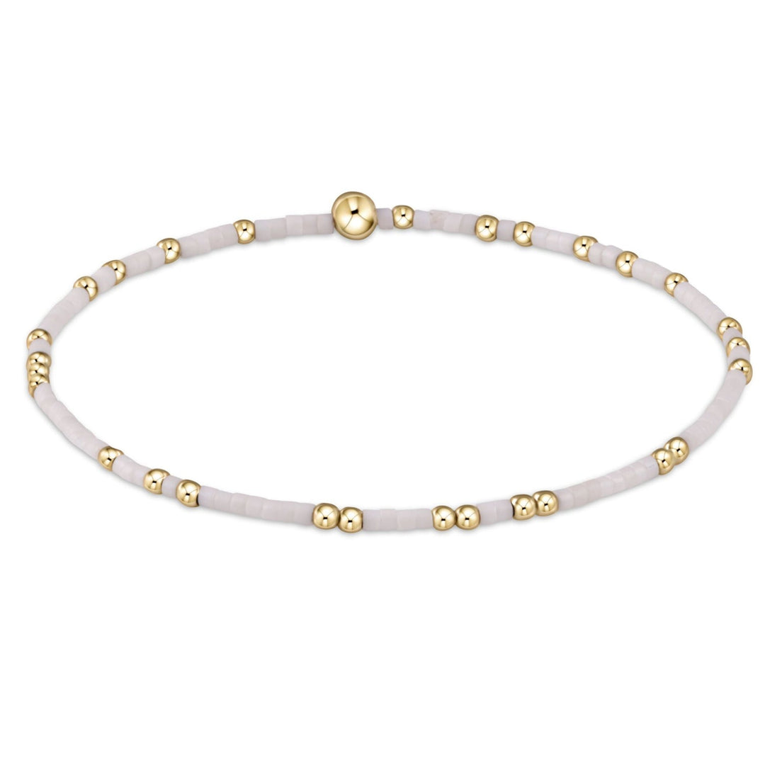 EXTENDS GAMEDAY WHITE HOPE UNWRITTEN BRACELET