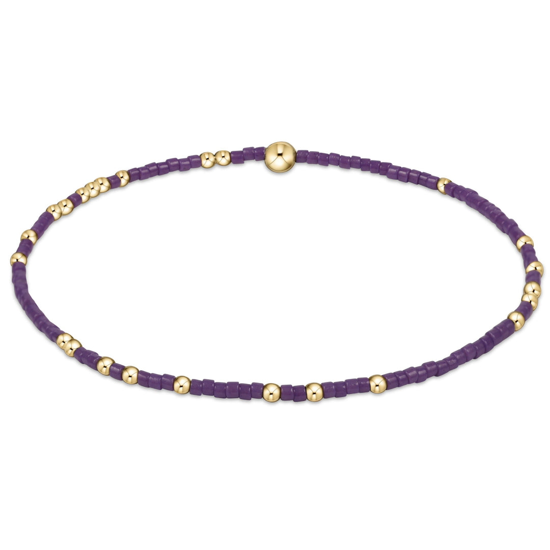 PURPLE HOPE UNWRITTEN BRACELET