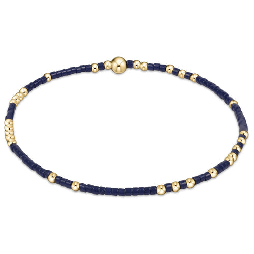 EXTENDS-MATTE NAVY GAMEDAY HOPE UNWRITTEN BRACELET