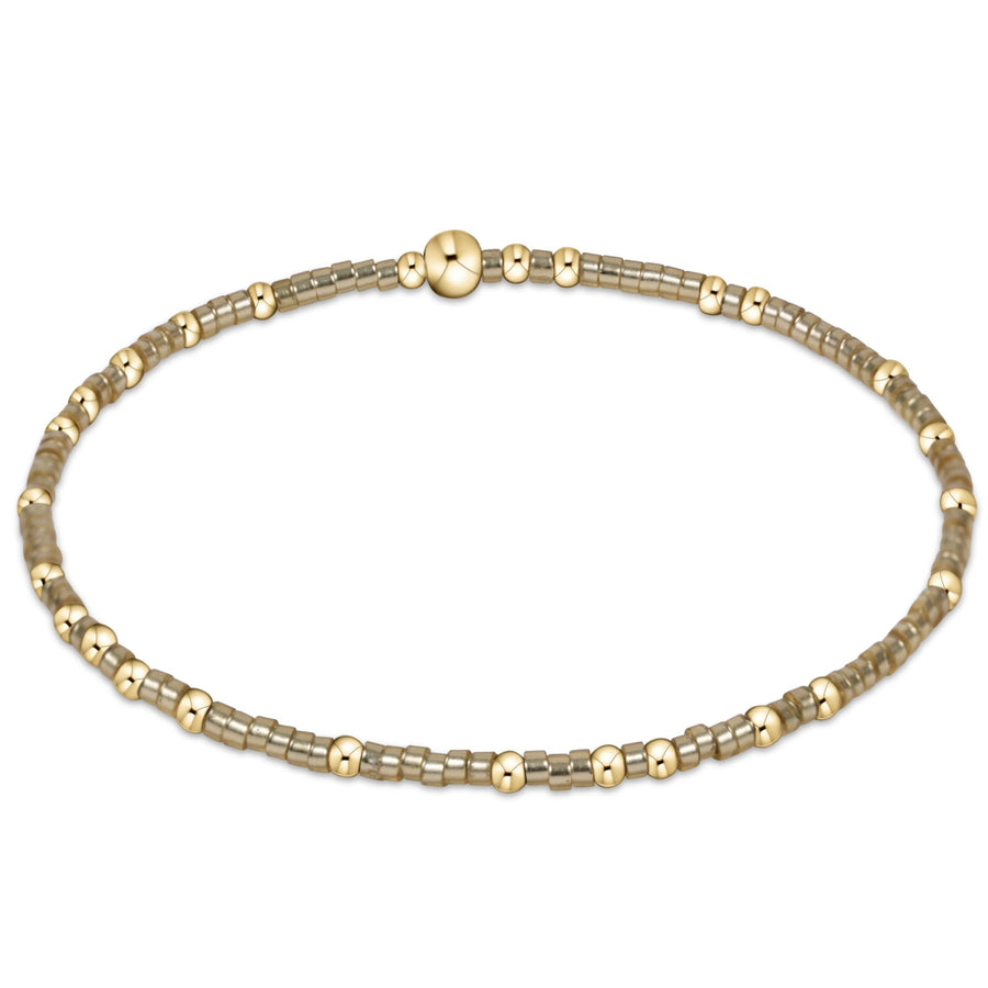 EXTENDS - GOLD LUSTER GAMEDAY HOPE UNWRITTEN BRACELET
