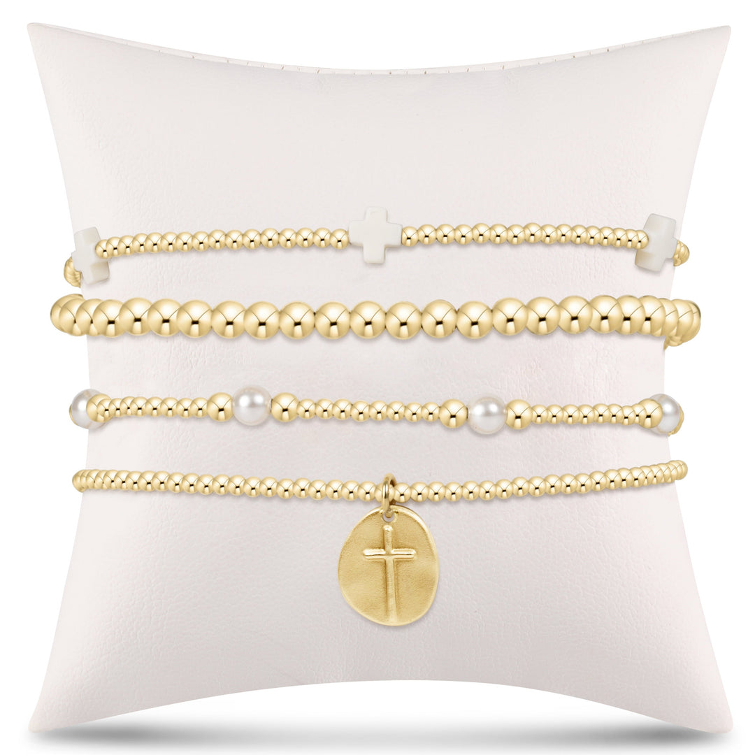 E'S OFF WHITE SMALL INSPIRE GO TO GIFT STACK