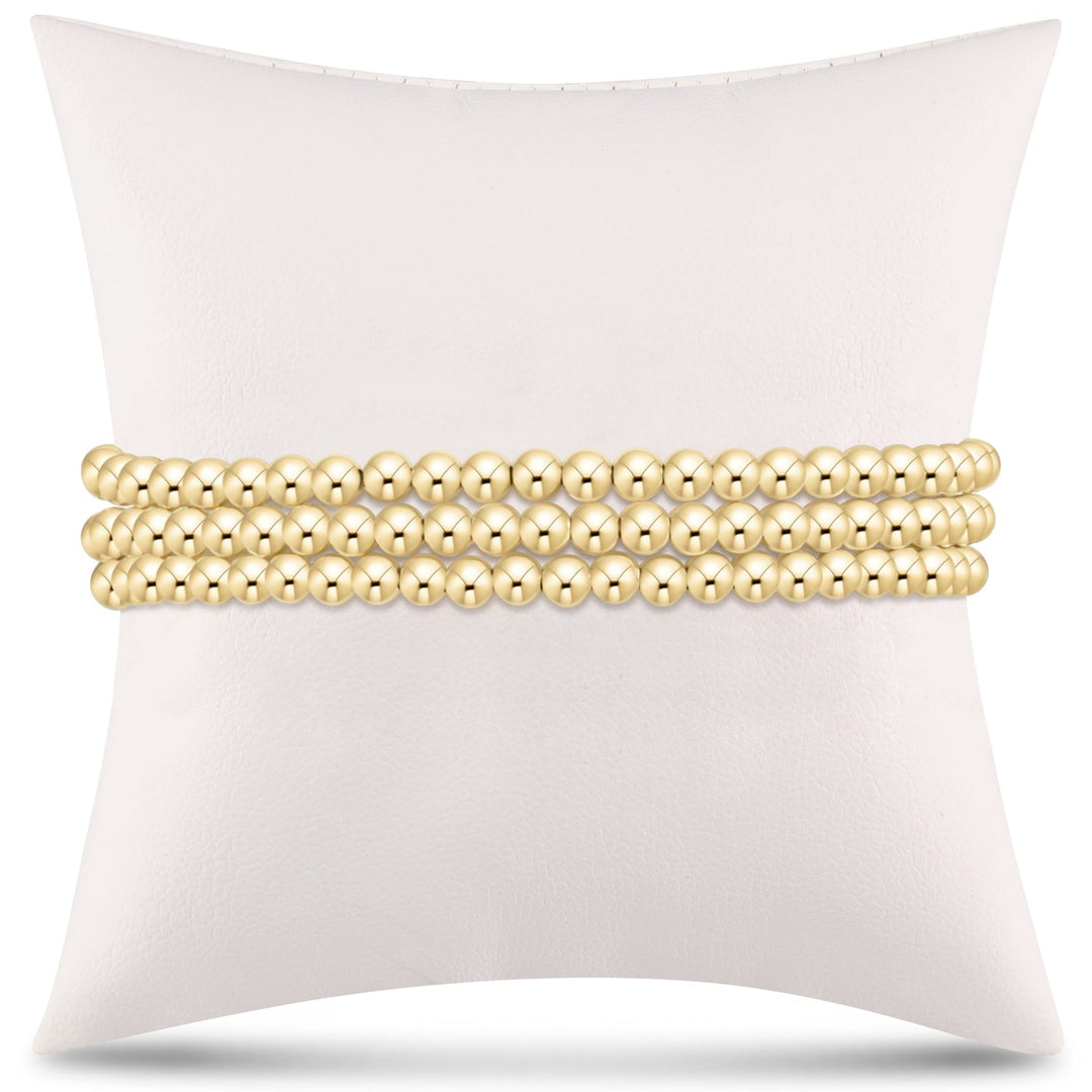 CLASSIC GOLD 4MM STACK