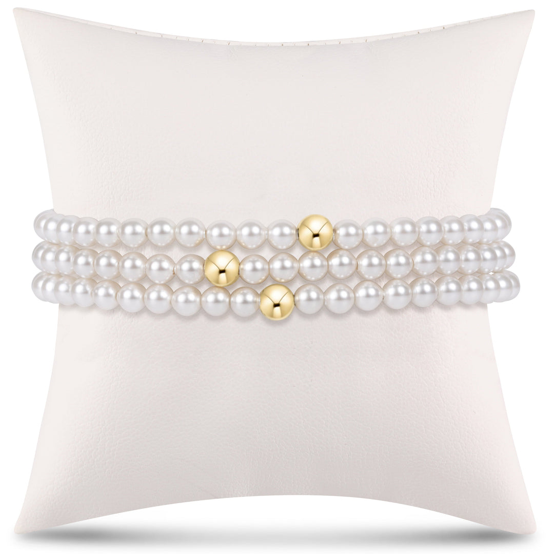 CLASSIC PEARL 4MM STACK