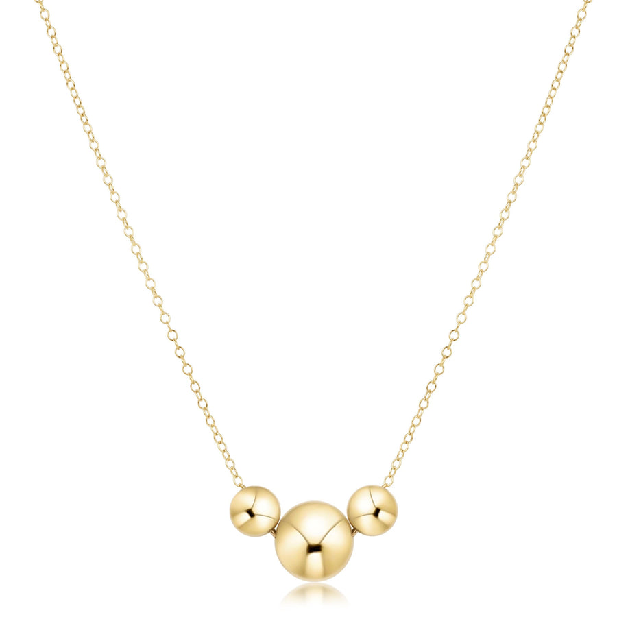 GOLD PURPOSE 16" NECKLACE
