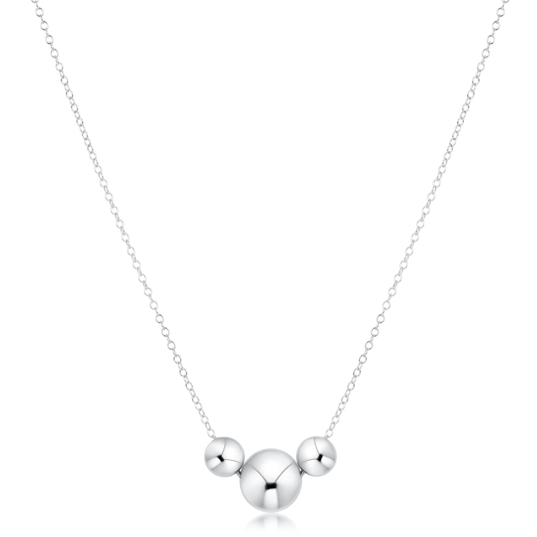 STERLING PURPOSE 16" NECKLACE
