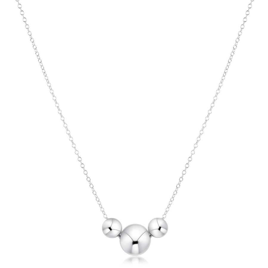 STERLING PURPOSE 16" NECKLACE
