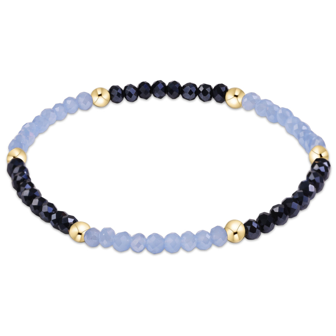 LIGHT BLUE & NAVY GAMEDAY FLIRTY PRESENCE BRACELET
