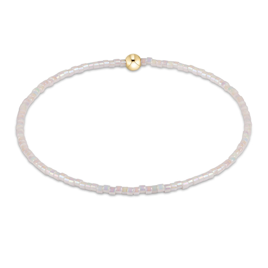 SILKY WHITE HOPE CLASSIC BRACELET
