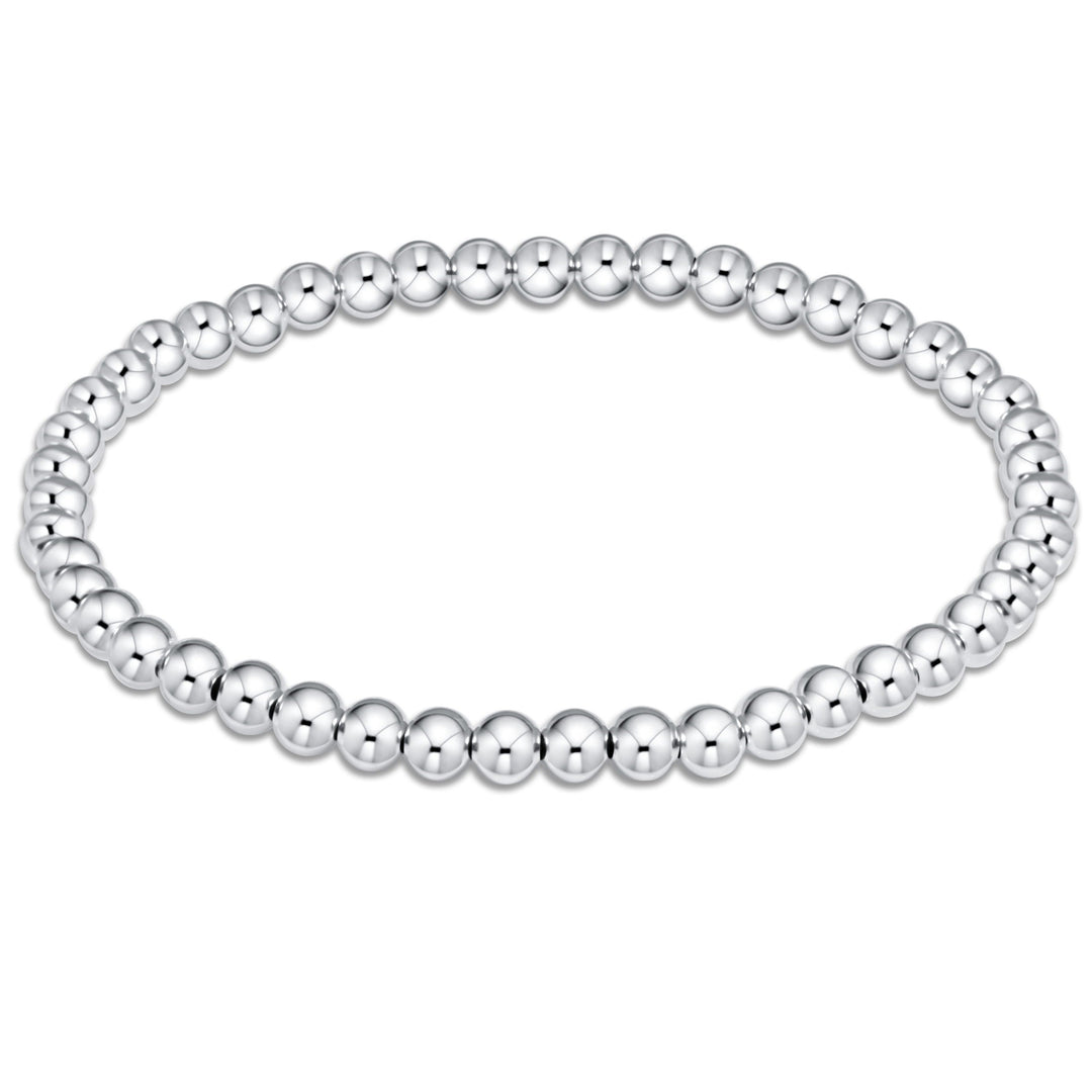CLASSIC STERLING 4MM BEAD BRACELET