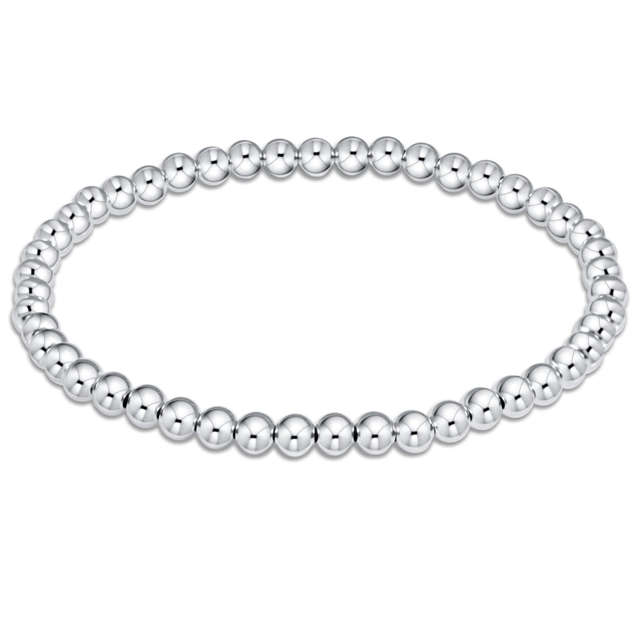 CLASSIC STERLING 4MM BEAD BRACELET
