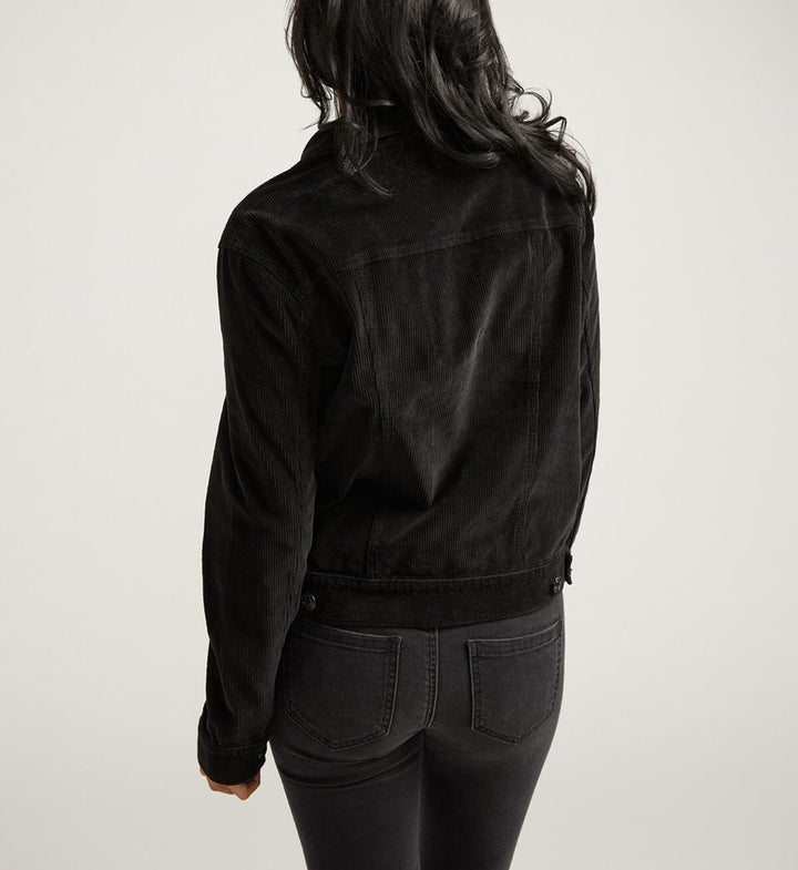 KIARA BLACK CORD JACKET