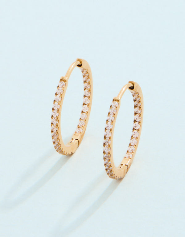 SUNRISE HOOP EARRINGS 20MM
