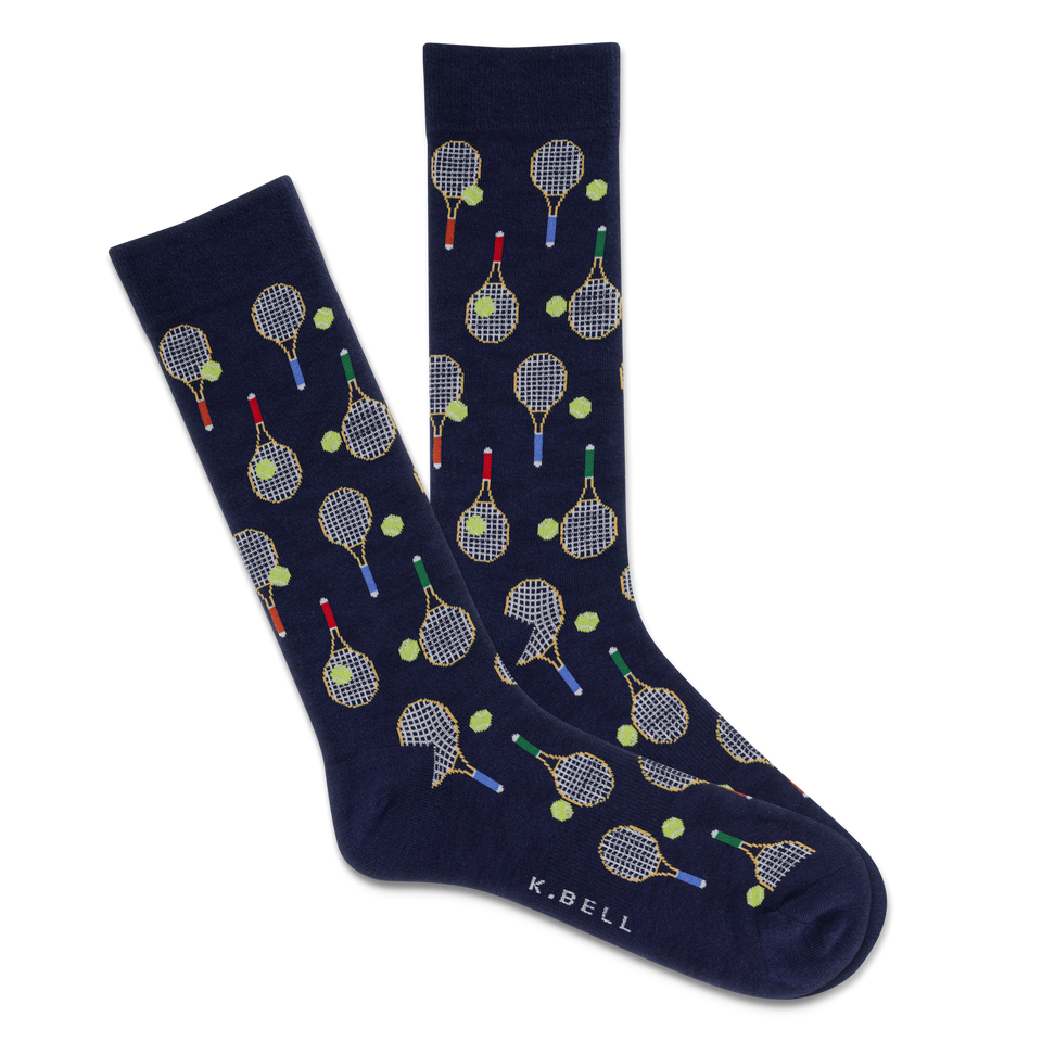 MEN'S RACKET REPEAT CREW SOCKS