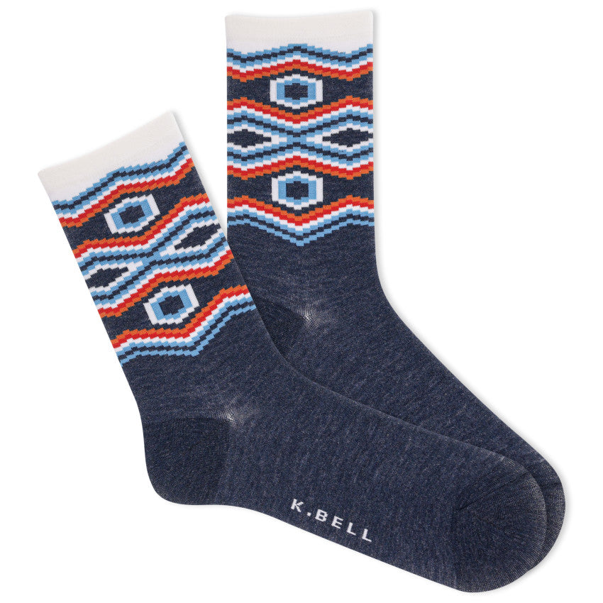 DENIM SANTA FE CREW SOCKS
