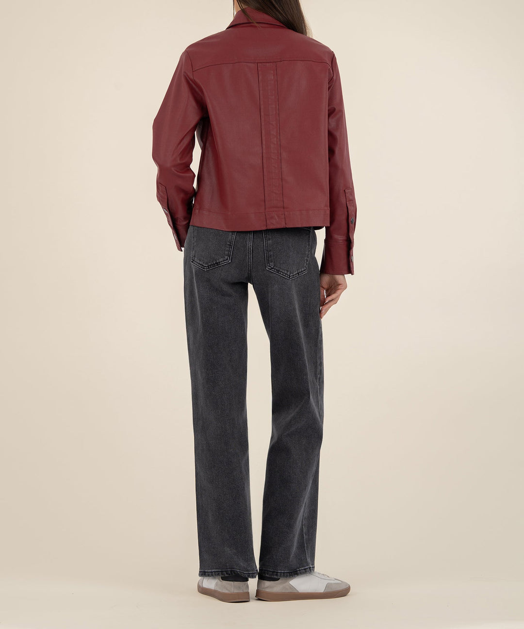 REMY RED JACKET W/ PATCH POCKET