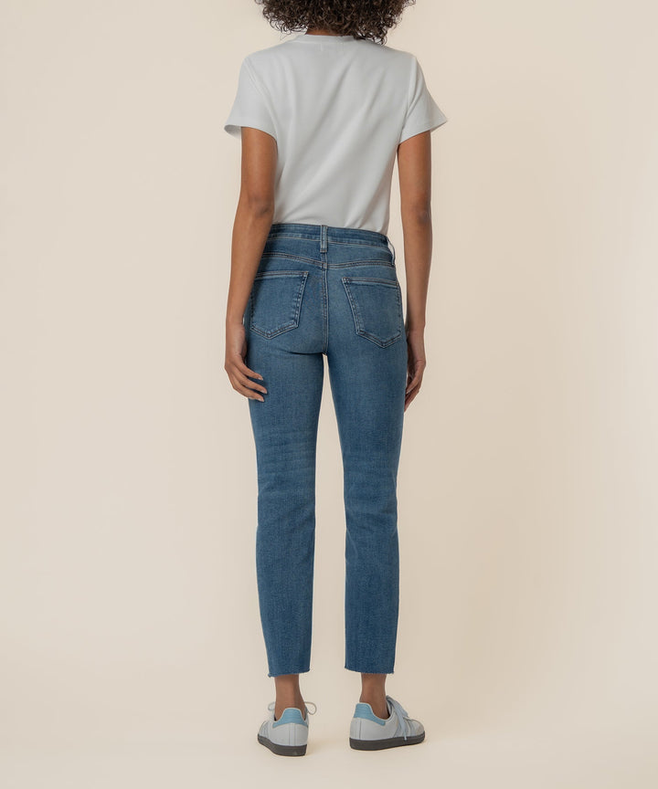 RACHAEL FAITHFUL WASH HIGH WAIST FAB AB HIGH RISE JEANS