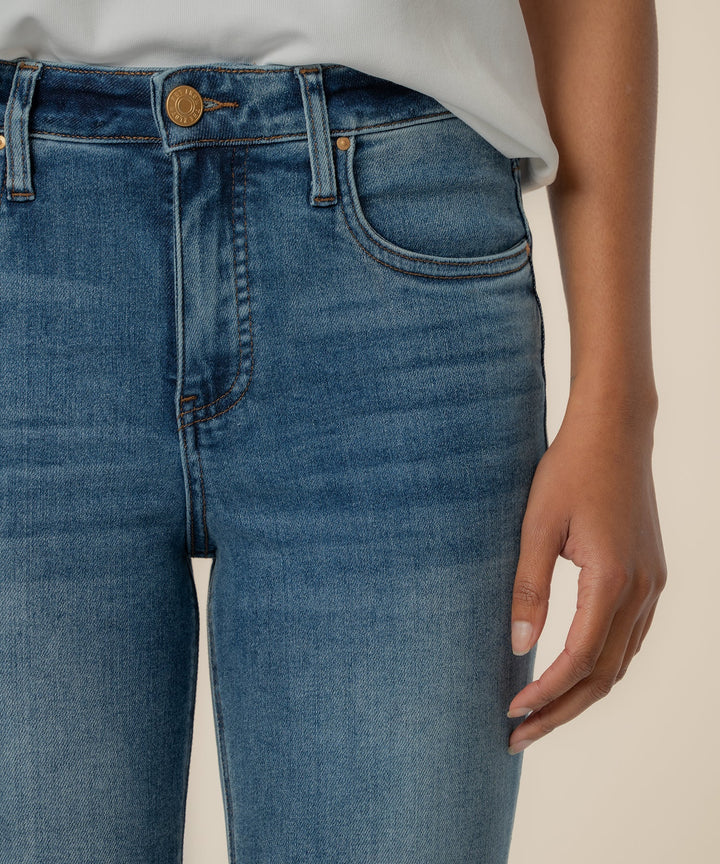 RACHAEL FAITHFUL WASH HIGH WAIST FAB AB HIGH RISE JEANS