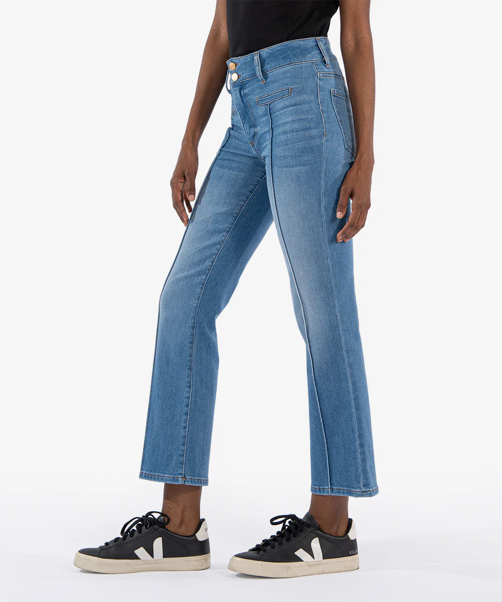 KELSEY HIGH RISE ANKLE FLARE JEANS
