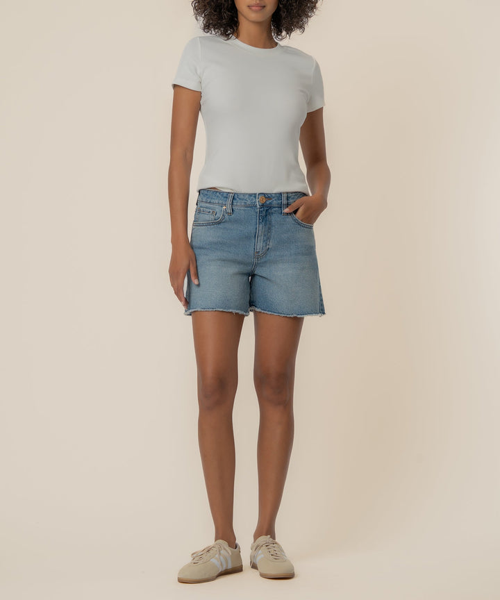 JANE HIGH RISE JEAN SHORTS