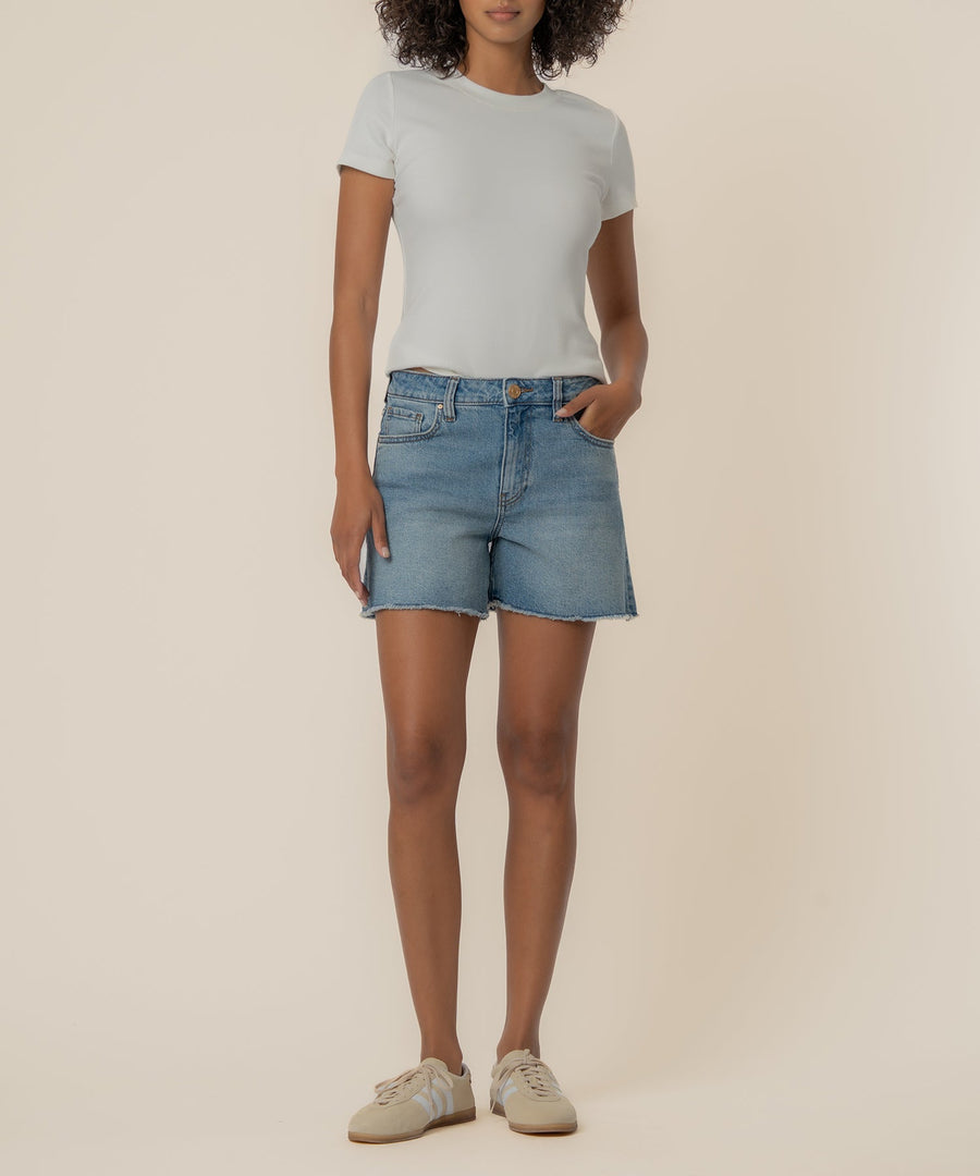 JANE HIGH RISE JEAN SHORTS
