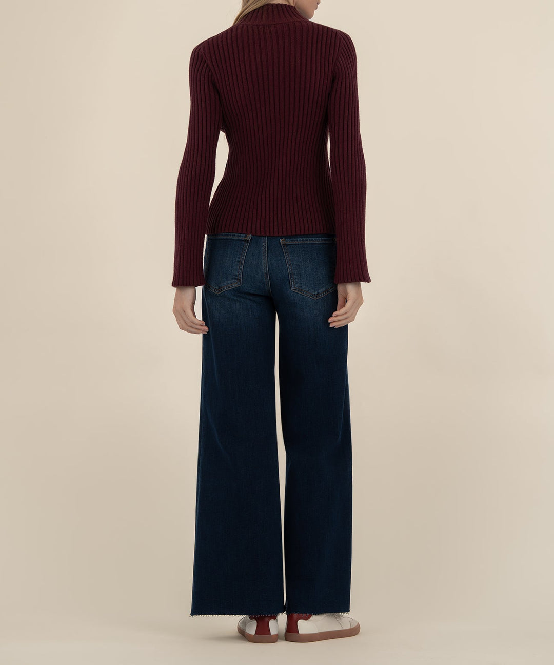 RAISIN HERA MOCK NECK SWEATER