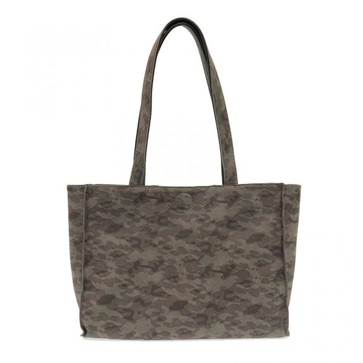 BLACK / DARK GREY CAMO REVERISBLE TOTE BAG
