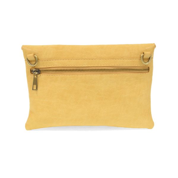 YELLOW KIARA CROSSBODY WRISTLET BAG