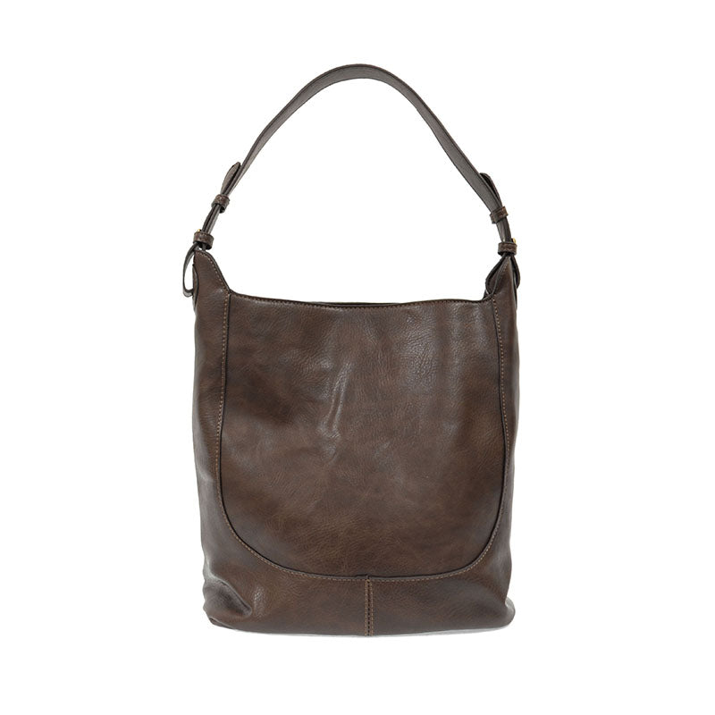 DARK OAK BRIELLE SMALL BUCKET BAG
