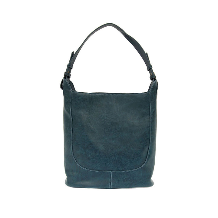 DARK TURQUOISE BRIELLE SMALL BUCKET BAG