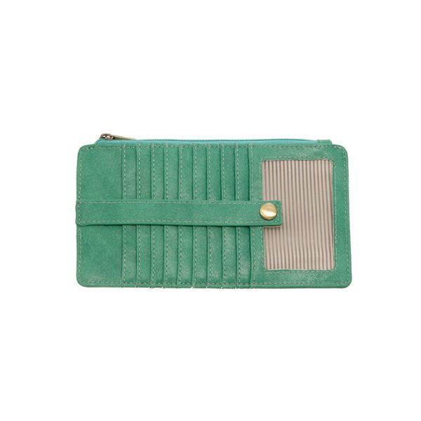 JUNGLE GREEN KARA MINI WALLET
