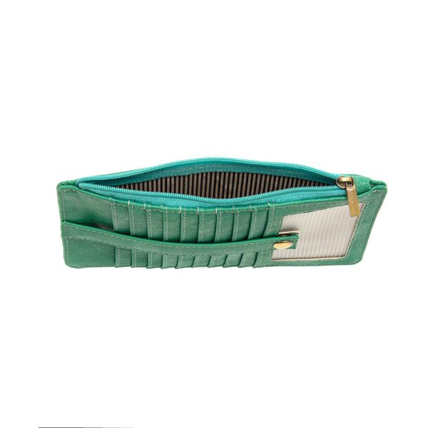 JUNGLE GREEN KARA MINI WALLET