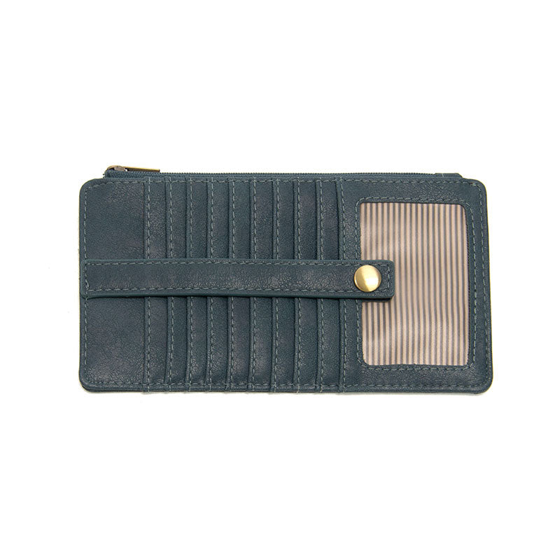 AZURE  DISTRESSED KARA MINI WALLET

