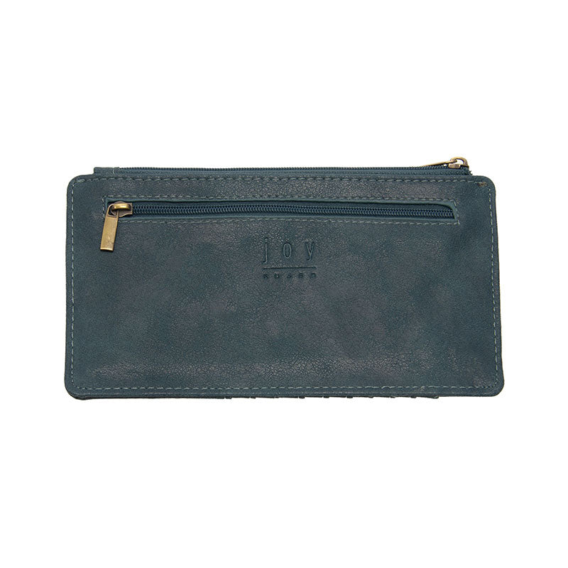 AZURE  DISTRESSED KARA MINI WALLET
