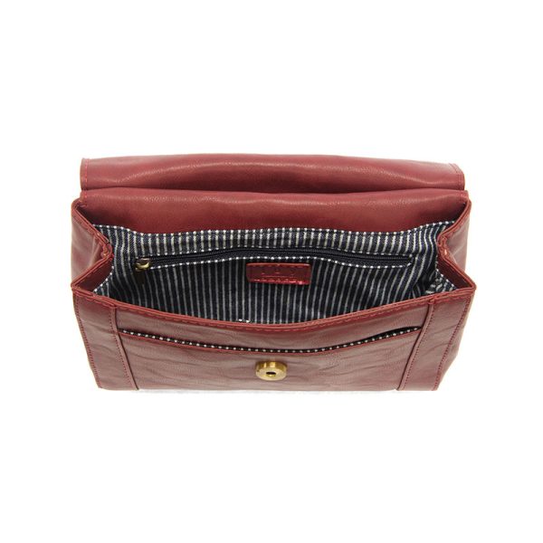 BURGUNDY LIANA CROSSBODY