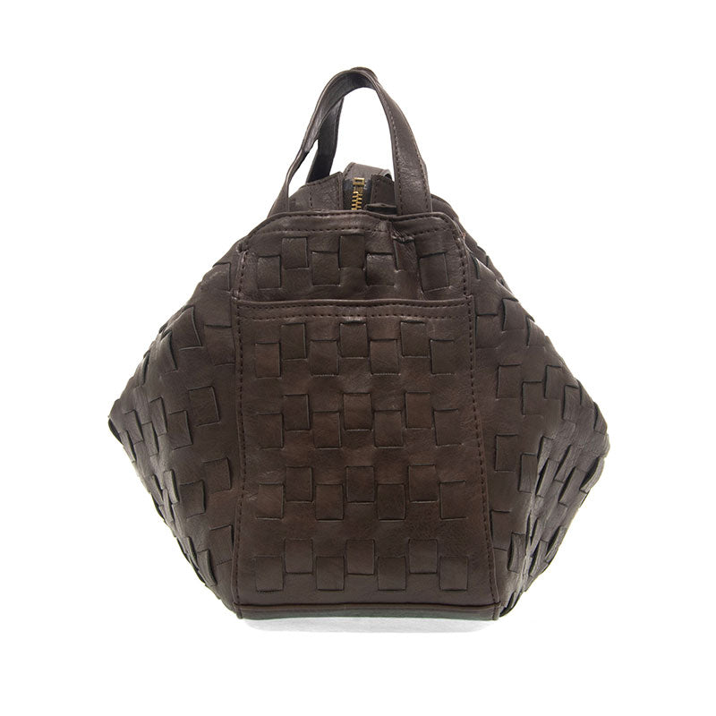 ESPRESSO BEAN BRENNA BOWLER SATCHEL BAG