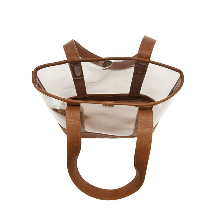 CHICORY ELLE CLEAR TOTE BAG